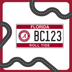 FL Residents: Pre-order your Univ. of Alabama license plate now!